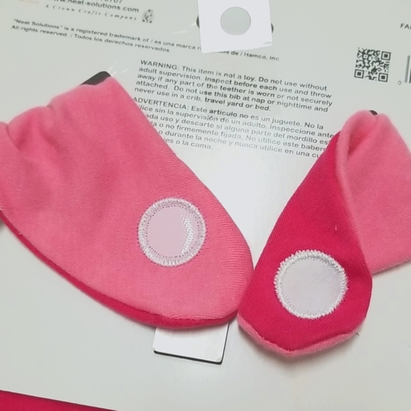 Neat Solutions bandana bib with teether New! - Picture 4 of 7